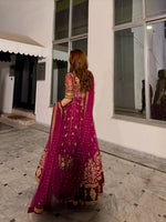 Load image into Gallery viewer, Haris Shakeel - magenta | HS-Lhr-751