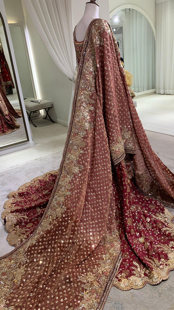 Tena Durrani New Strawbery Red | TD-SR-708