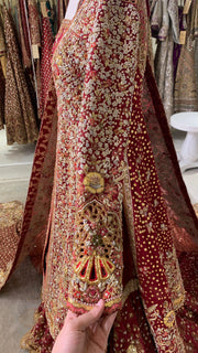 Tena Durrani New Strawbery Red | TD-SR-708