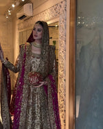 Load image into Gallery viewer, Haris Shakeel - Nude Gold French  | HS-NGF-085