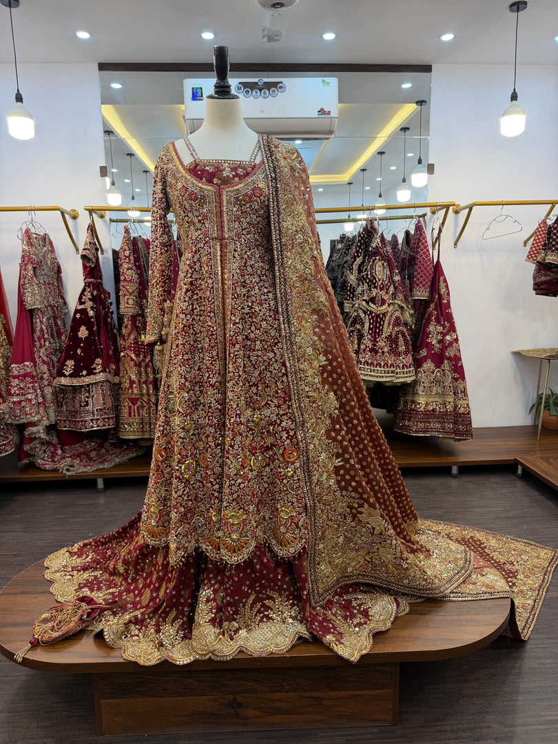 Tena Durrani New Strawbery Red | TD-SR-708