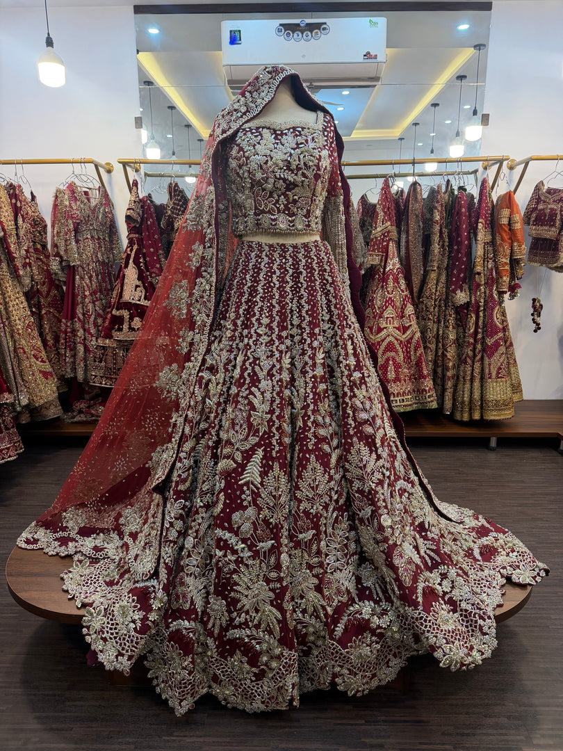 Republic Womesnwear – Amarilla Lengha Chowli | RWW-AMA-701