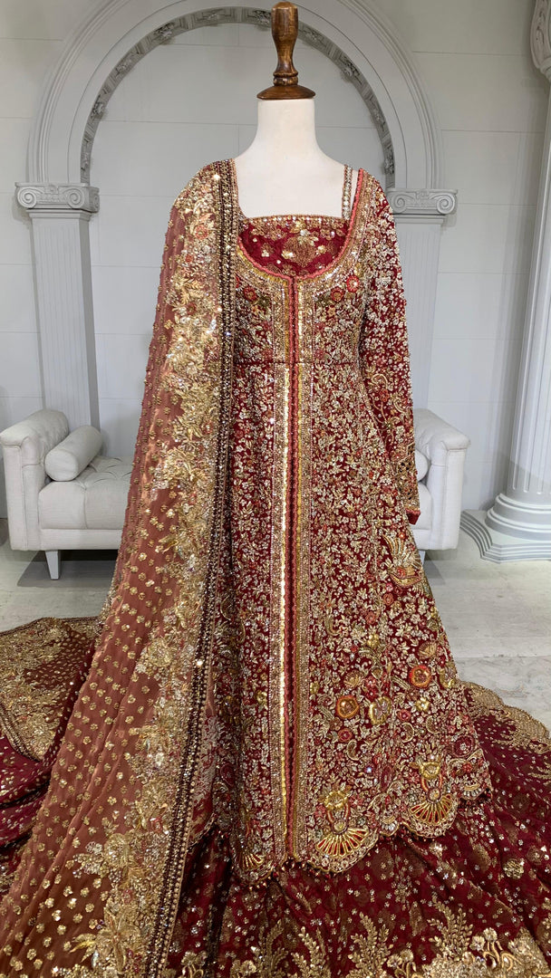 Tena Durrani New Strawbery Red | TD-SR-708