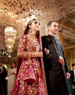 Load image into Gallery viewer, SANIYA Maskatiya – Pink Bridal | SM-PB-047