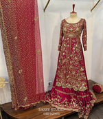 Load image into Gallery viewer, SANIYA Maskatiya – Pink Bridal | SM-PB-047