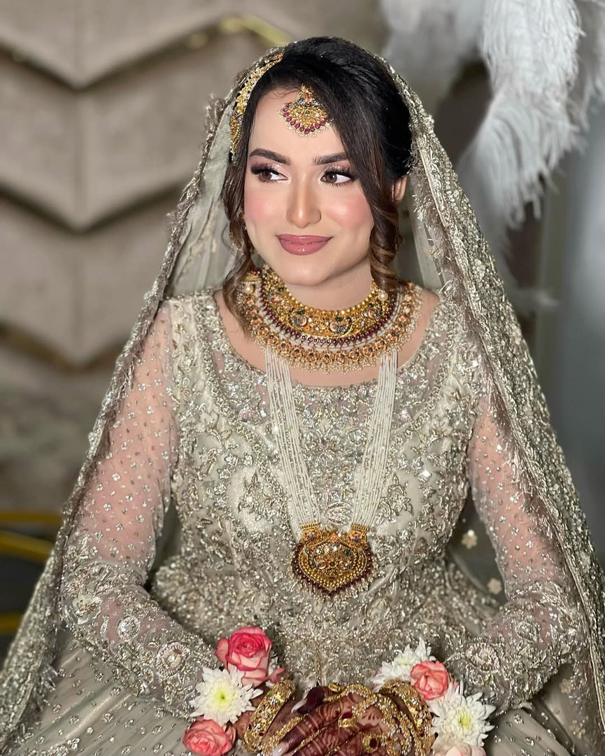 Faiza Saqlain – White Mahra | FS-WMA-719