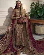 Load image into Gallery viewer, Haris Shakeel - Nude Gold French  | HS-NGF-085