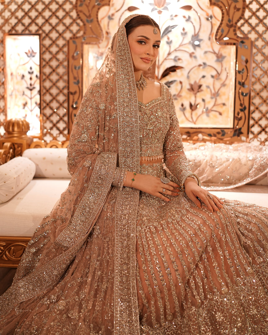 Honey Waqar - walima | HW-WAL-755