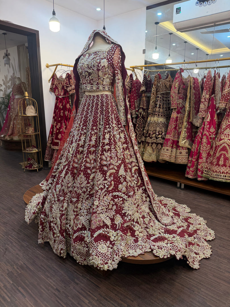 Republic Womesnwear – Amarilla Lengha Chowli | RWW-AMA-701