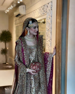Load image into Gallery viewer, Haris Shakeel - Nude Gold French  | HS-NGF-085