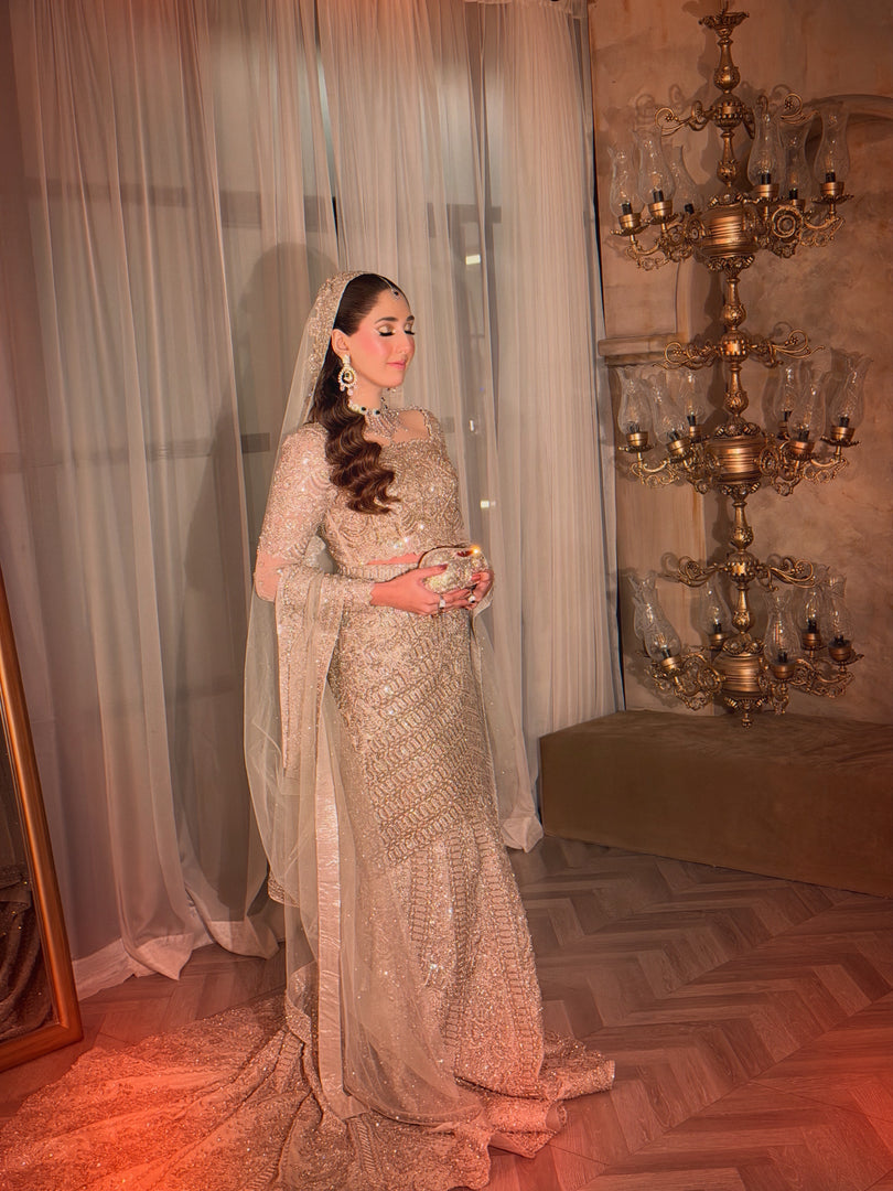 Zain Hashmi -  BEIGE GRANDEUR | ZH-BG-177