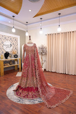 Load image into Gallery viewer, SANIYA Maskatiya – Red Bridal | SM-Rb-046
