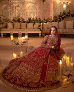 Load image into Gallery viewer, SANIYA Maskatiya – Red Bridal | SM-Rb-046