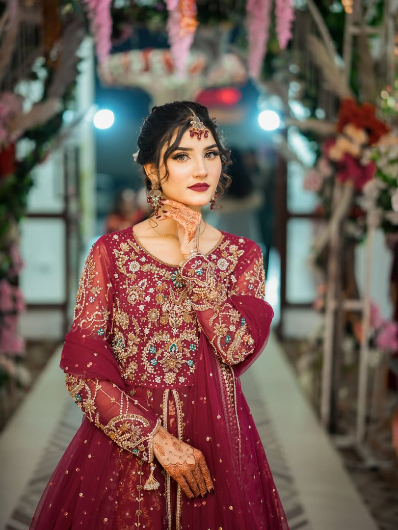 Rabail Khan - Red  |RK-Red-863
