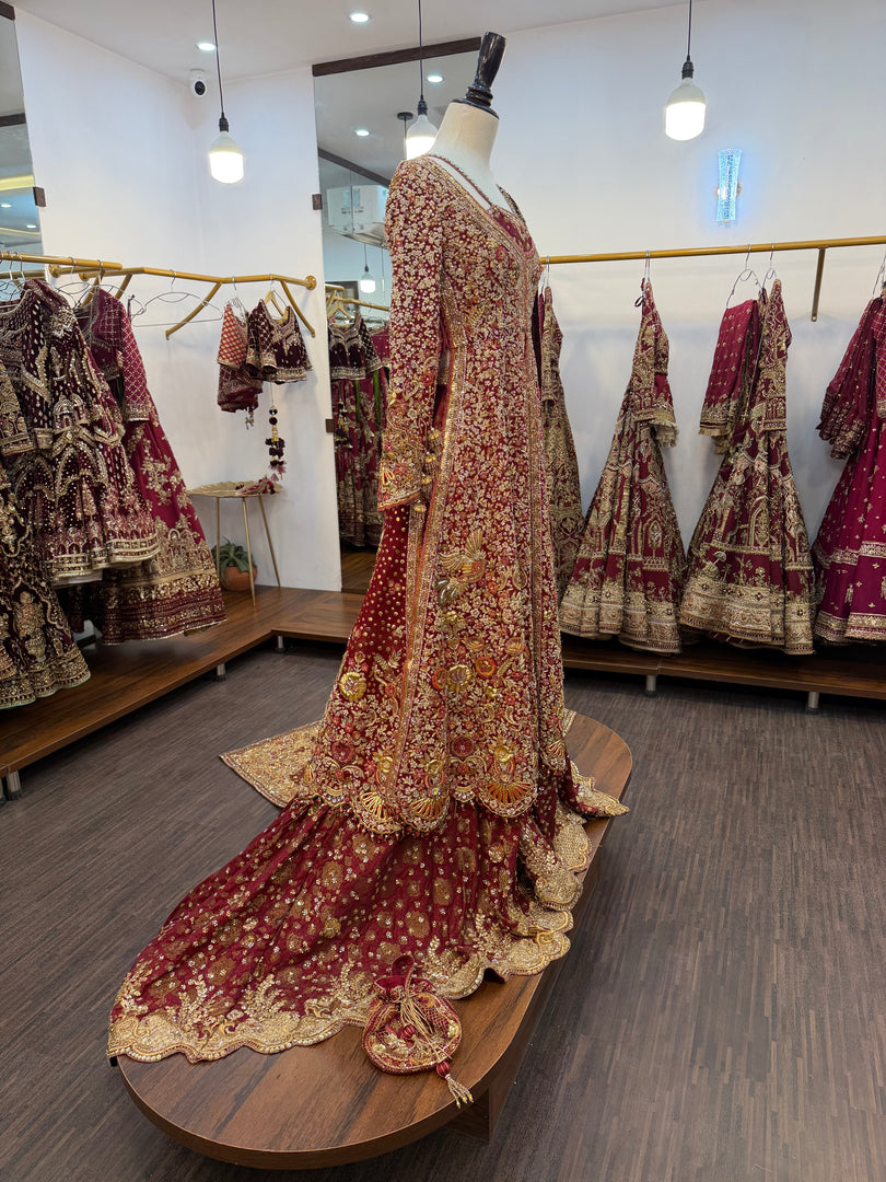Tena Durrani New Strawbery Red | TD-SR-708