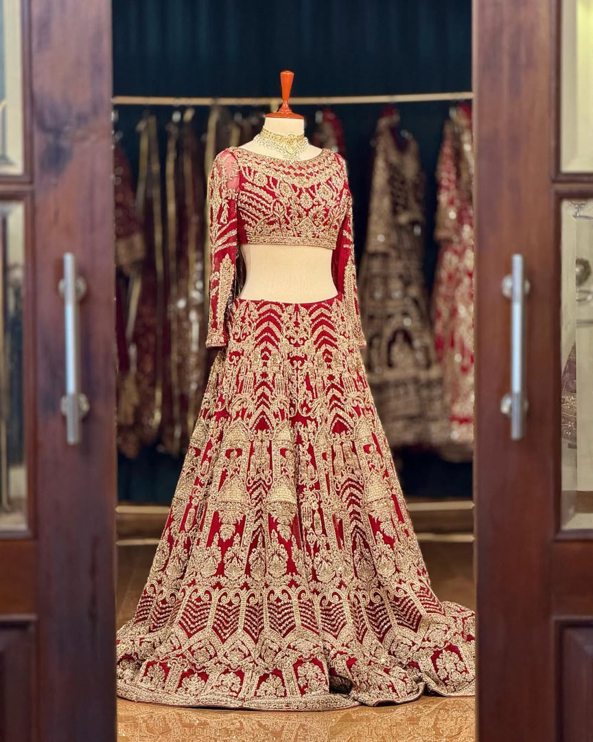 Ahmad SULTAN – Red Golden Bridal | AS-Rgb-051