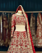Load image into Gallery viewer, Ahmad SULTAN – Red Golden Bridal | AS-Rgb-051