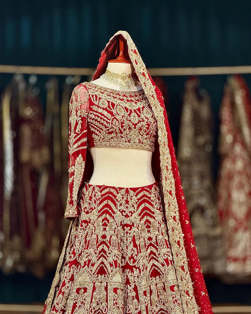 Ahmad SULTAN – Red Golden Bridal | AS-Rgb-051