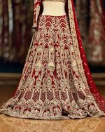Load image into Gallery viewer, Ahmad SULTAN – Red Golden Bridal | AS-Rgb-051
