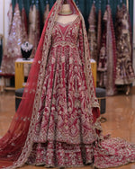 Load image into Gallery viewer, Soraya – Red V Neck | Sor-Rvn-055