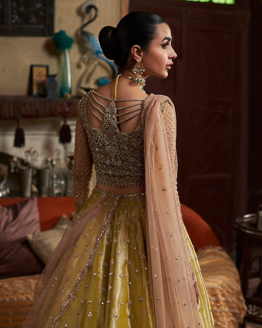 FAIZA SAQLAIN – Green Lime | FS-Gl-219