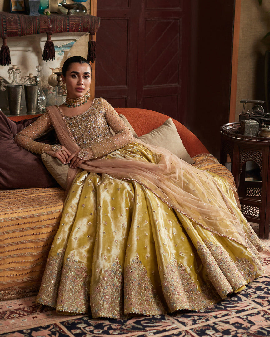 FAIZA SAQLAIN – Green Lime | FS-Gl-219