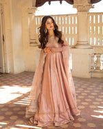 Load image into Gallery viewer, FAIZA SAQLAIN – Pink | FS-pin-222