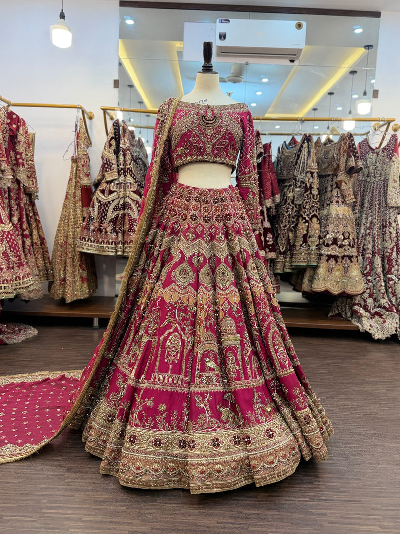 Mohsin Naveed Ranjha Heritage Pink | MNR-HP-195