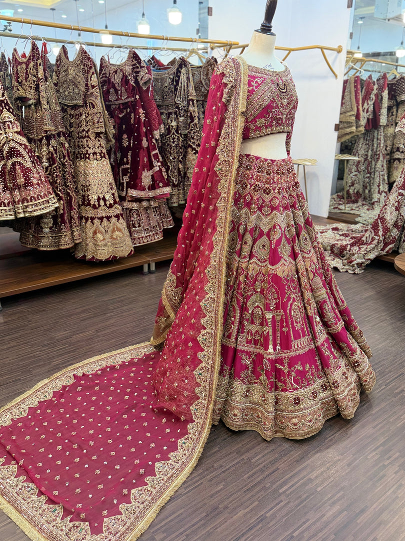 Mohsin Naveed Ranjha Heritage Pink | MNR-HP-195