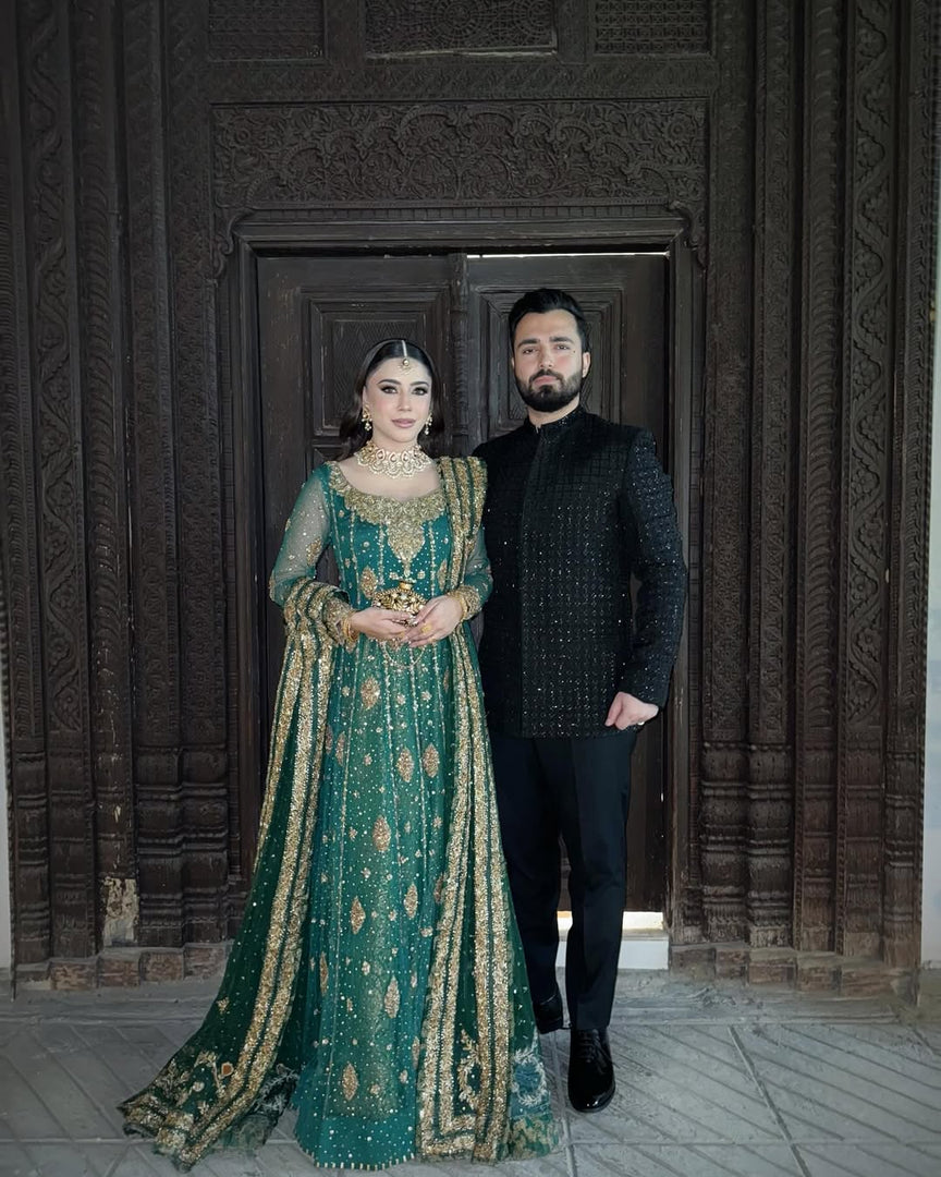 Haris Shakeel – Mint green | HS-Mg-242