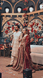Load and play video in Gallery viewer, Haris Shakeel – Bridal Farshi Eman | HS-ER-056